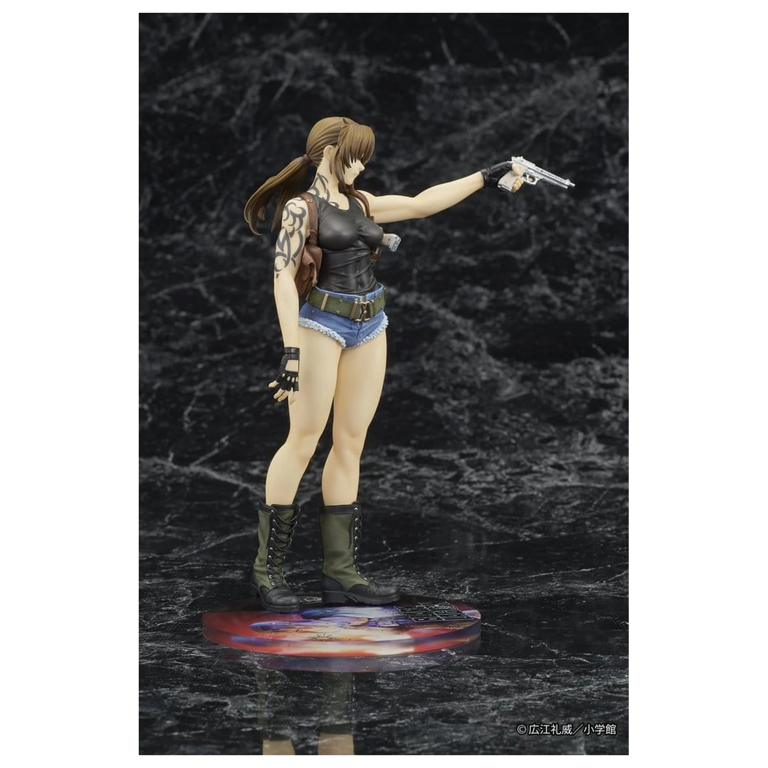 Black Lagoon Digsta PVC Figur Revy 8 cm Produktfoto