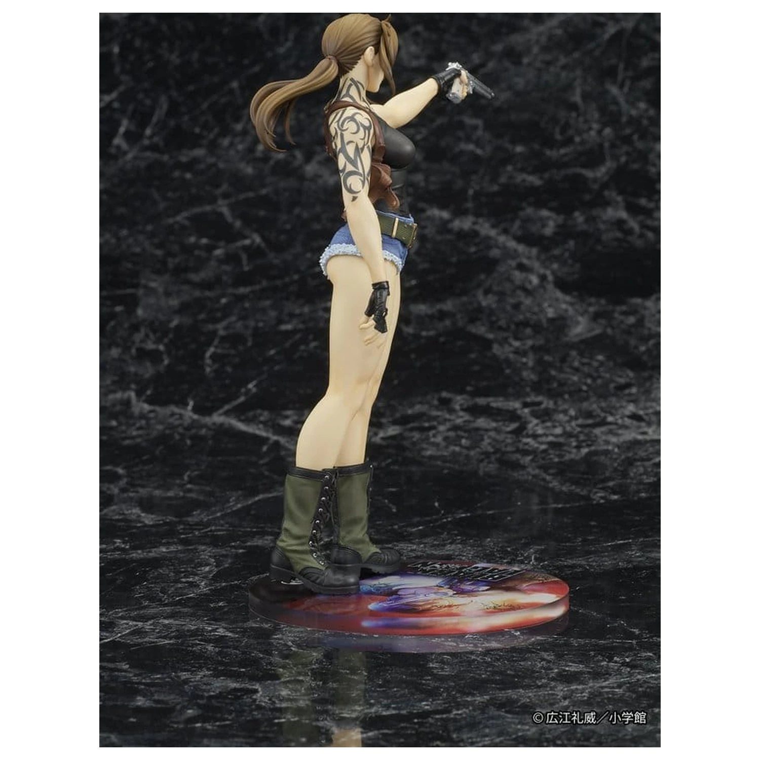 Black Lagoon Digsta PVC Figur Revy 8 cm Produktfoto