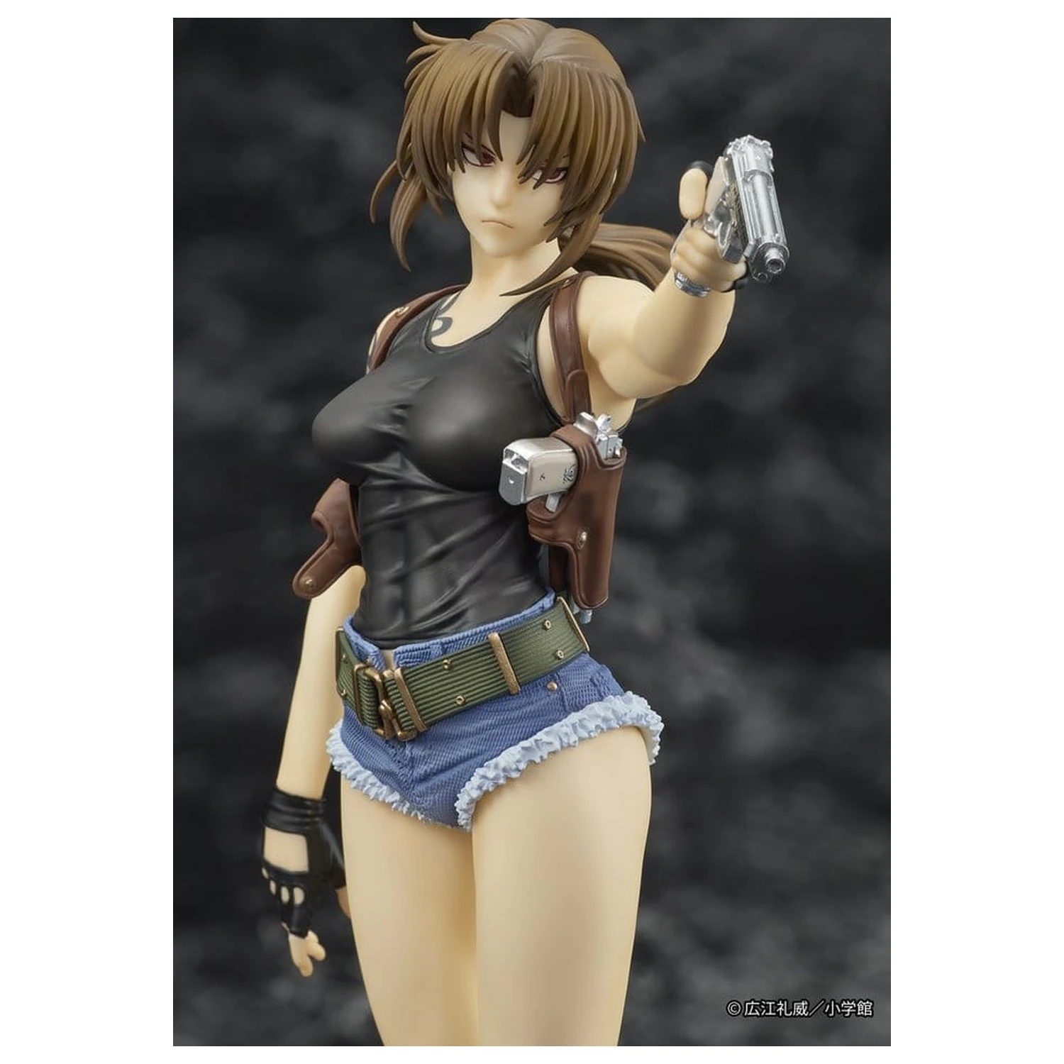 Black Lagoon Digsta PVC Figur Revy 8 cm Produktfoto
