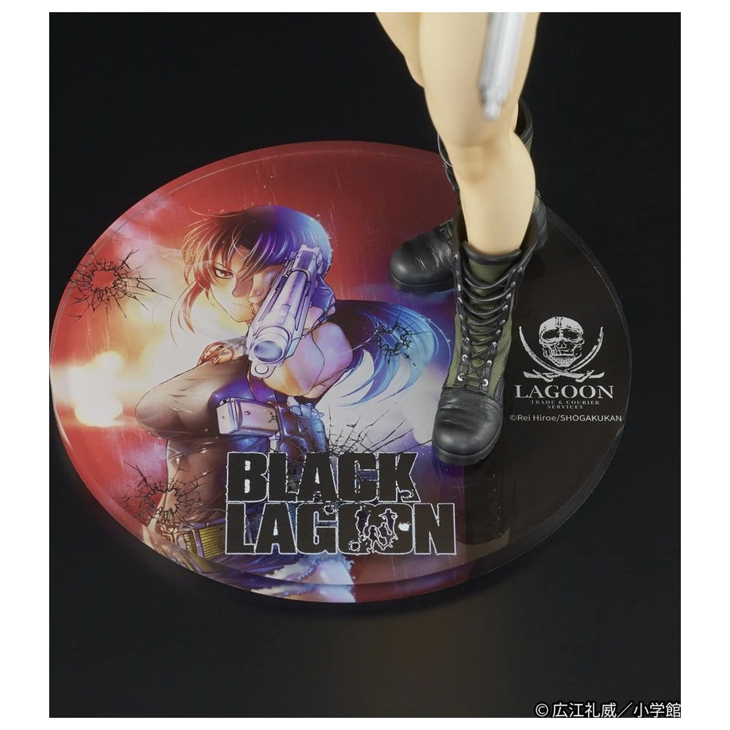 Black Lagoon Digsta PVC Figur Revy 8 cm Produktfoto