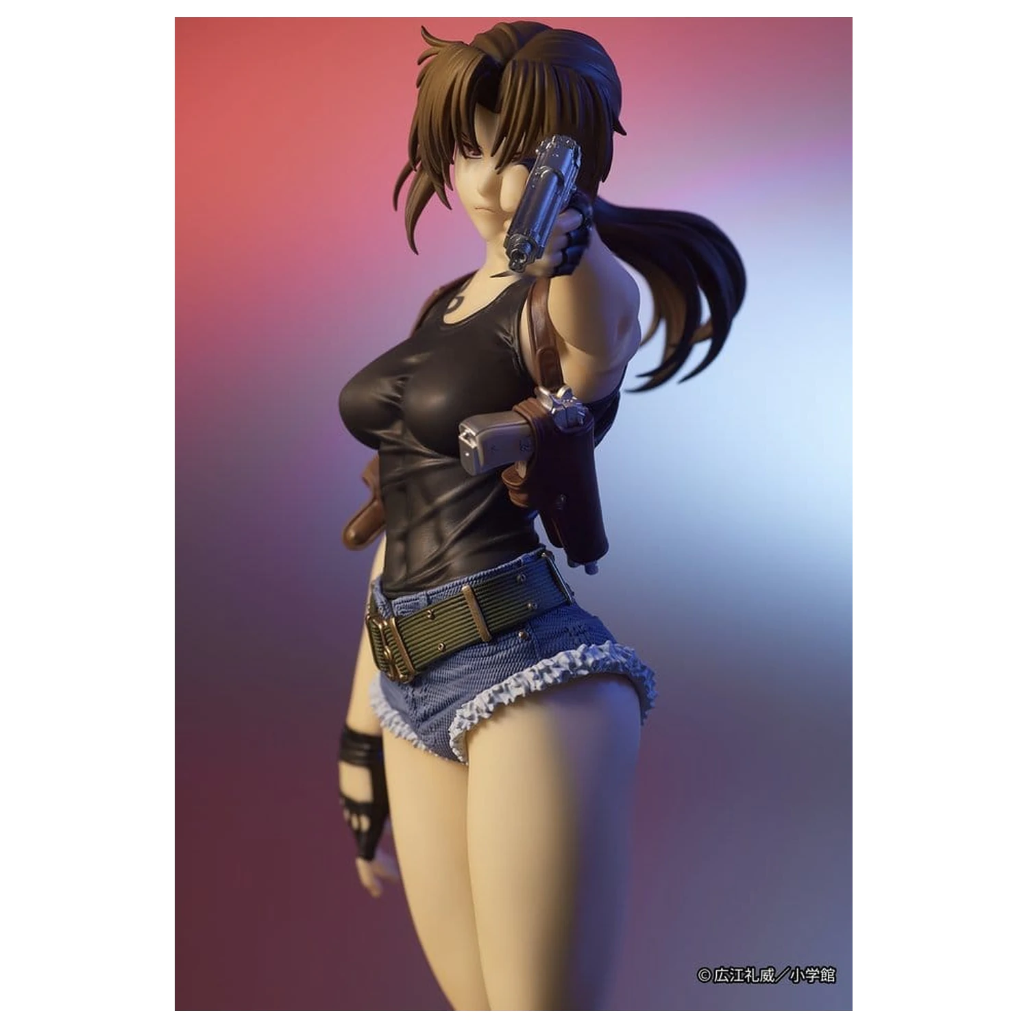 Black Lagoon Digsta PVC Figur Revy 8 cm Produktfoto