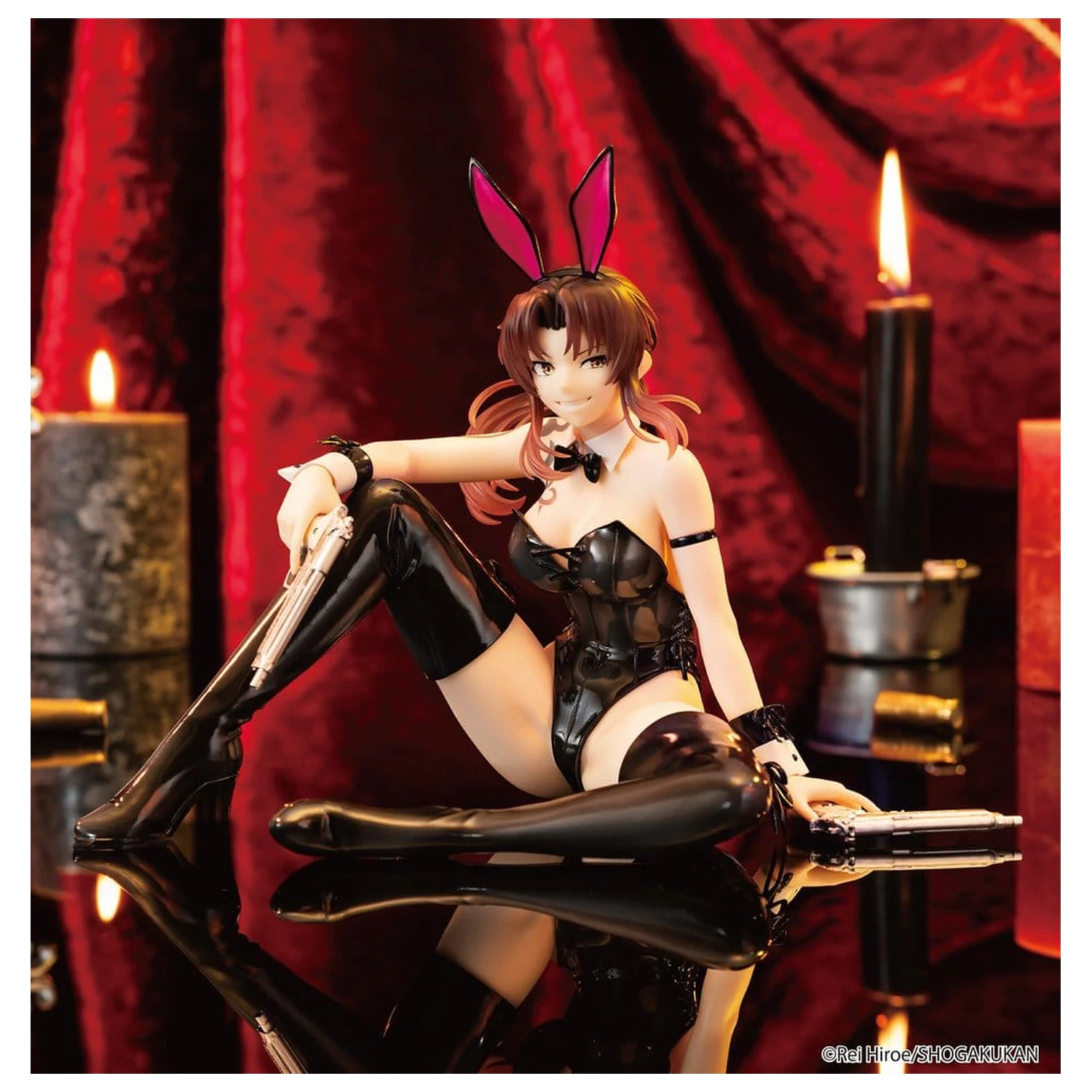 Black Lagoon One-Seventh Karat PVC Statue 1/7 Revy Bunny Ver. 16 cm Produktfoto