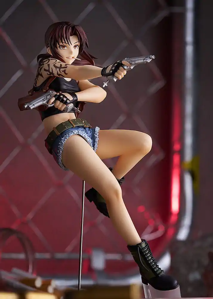 Black Lagoon Pop Up Parade PVC Statue Revy L Größe 21 cm Produktfoto