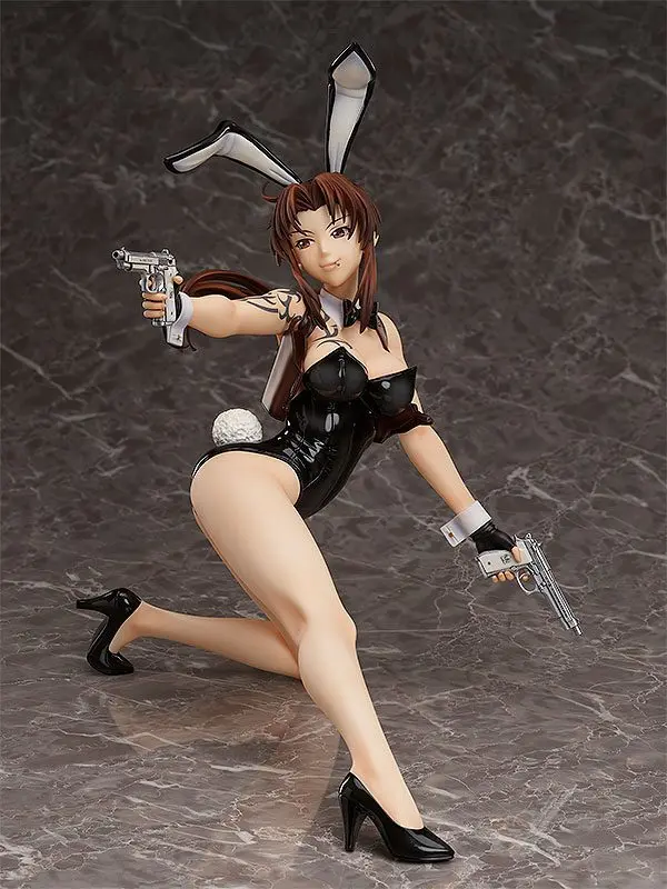 Black Lagoon PVC Statue 1/4 Revy Bare Leg Bunny Version 35 cm Produktfoto