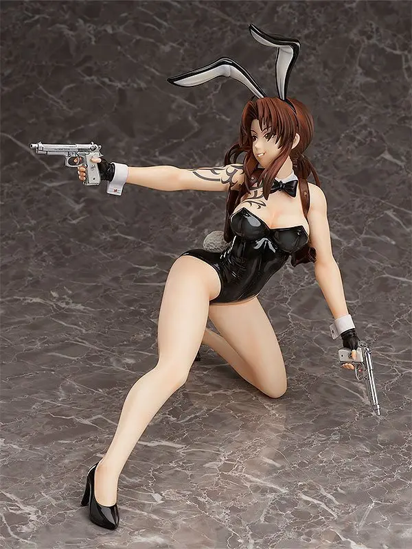 Black Lagoon PVC Statue 1/4 Revy Bare Leg Bunny Version 35 cm Produktfoto