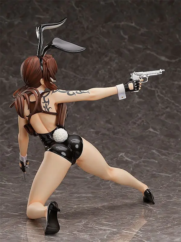 Black Lagoon PVC Statue 1/4 Revy Bare Leg Bunny Version 35 cm Produktfoto