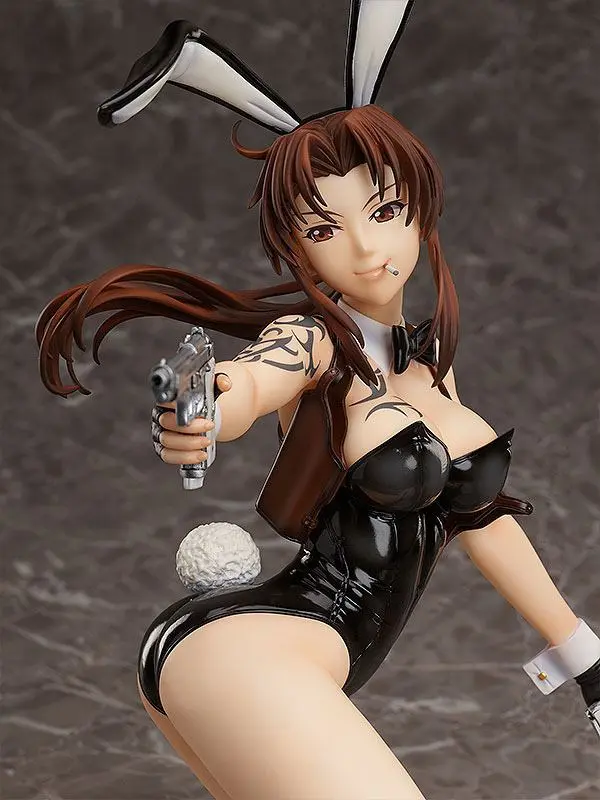 Black Lagoon PVC Statue 1/4 Revy Bare Leg Bunny Version 35 cm Produktfoto