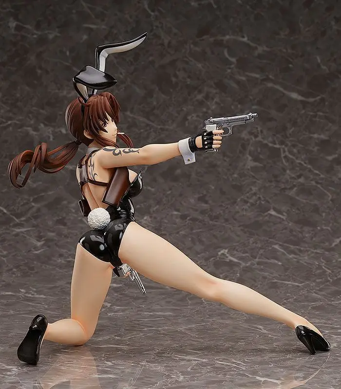 Black Lagoon PVC Statue 1/4 Revy Bare Leg Bunny Version 35 cm Produktfoto