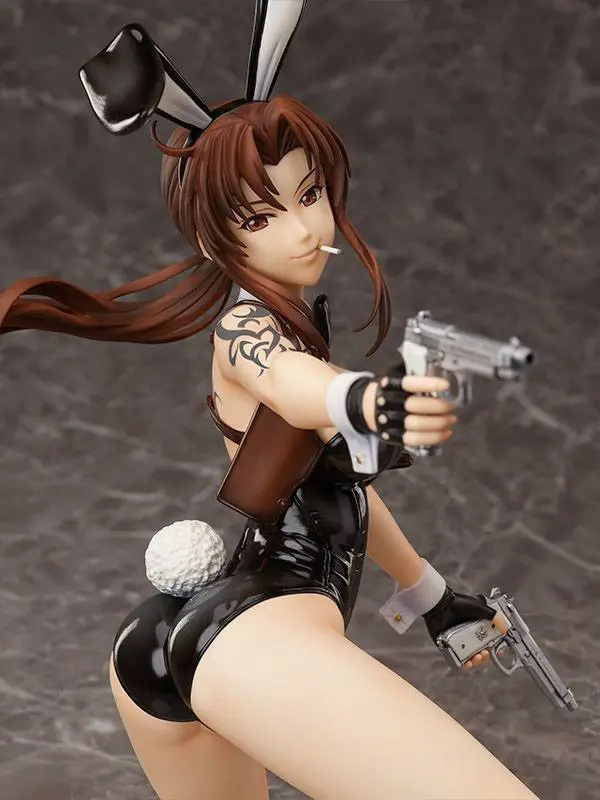 Black Lagoon PVC Statue 1/4 Revy Bare Leg Bunny Version 35 cm Produktfoto