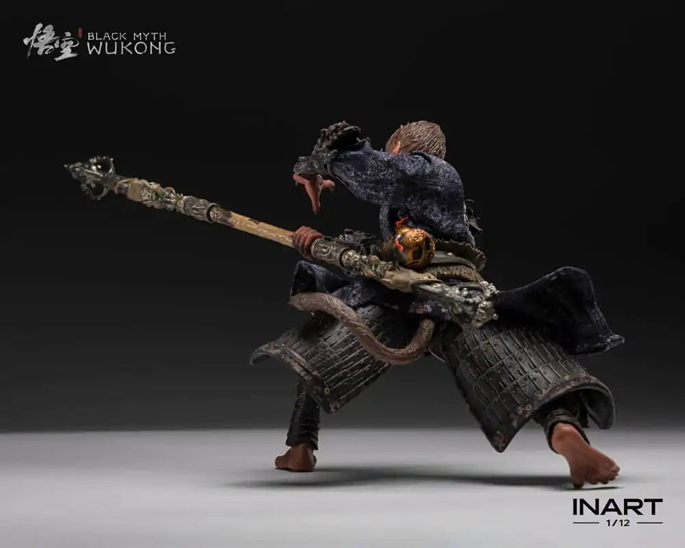 Black Myth: Wukong Actionfigur 1/12 The Destined One in the Bronze Armor Set Deluxe Ver. 16 cm Produktfoto