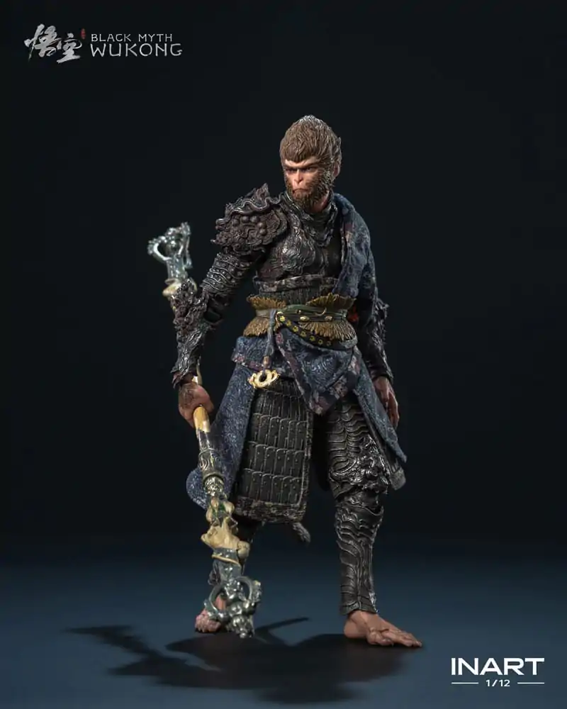Black Myth: Wukong Actionfigur 1/12 The Destined One in the Bronze Armor Set Deluxe Ver. 16 cm Produktfoto
