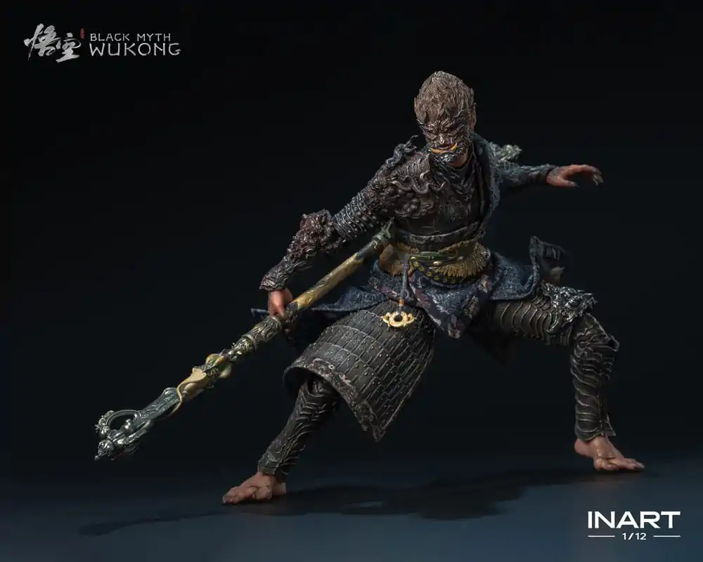 Black Myth: Wukong Actionfigur 1/12 The Destined One in the Bronze Armor Set Standard Ver. 16 Zentimeter Produktfoto