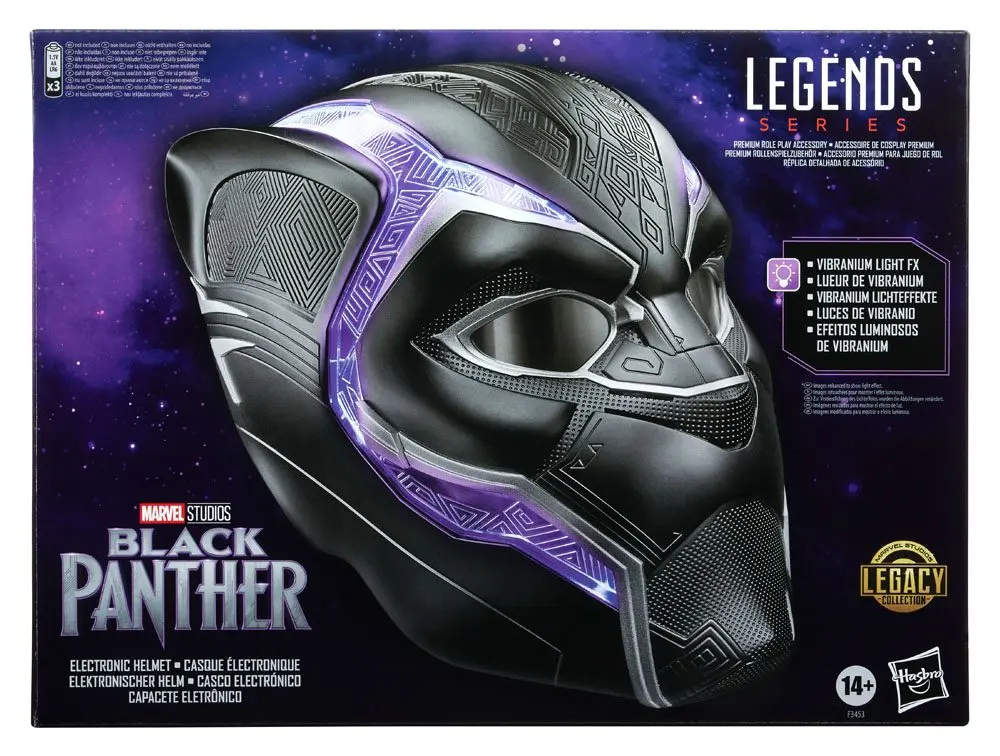 Black Panther Marvel Legends Series Elektronischer Helm Black Panther termékfotó