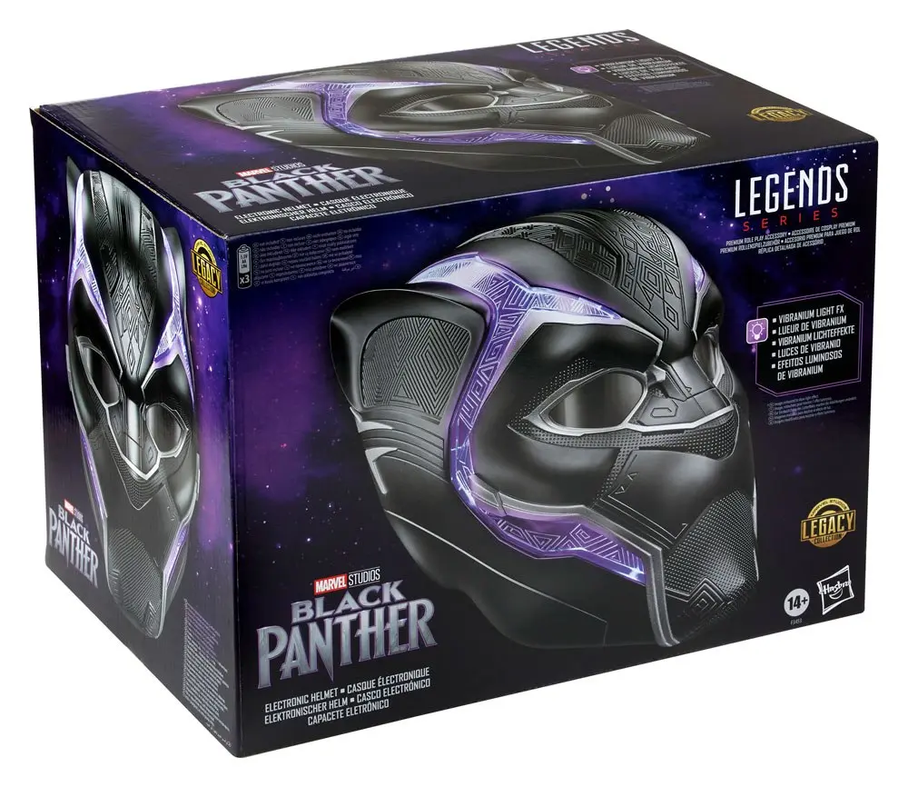 Black Panther Marvel Legends Series Elektronischer Helm Black Panther termékfotó