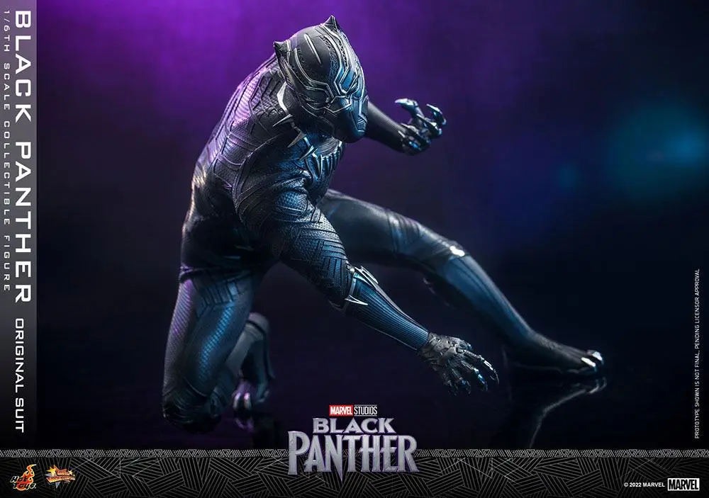 Black Panther Movie Masterpiece Action Figur 1/6 Black Panther (Original Suit) 31 cm Produktfoto