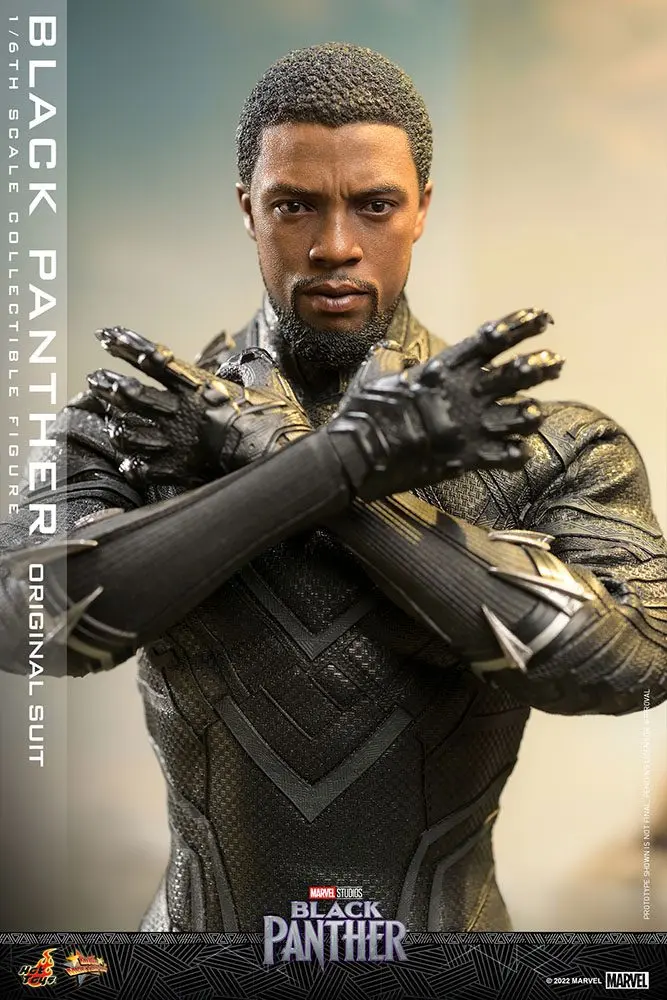 Black Panther Movie Masterpiece Action Figur 1/6 Black Panther (Original Suit) 31 cm Produktfoto