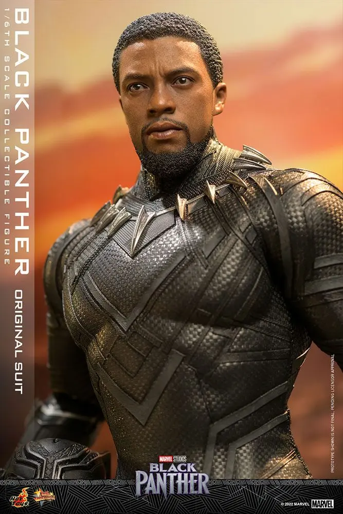 Black Panther Movie Masterpiece Action Figur 1/6 Black Panther (Original Suit) 31 cm Produktfoto