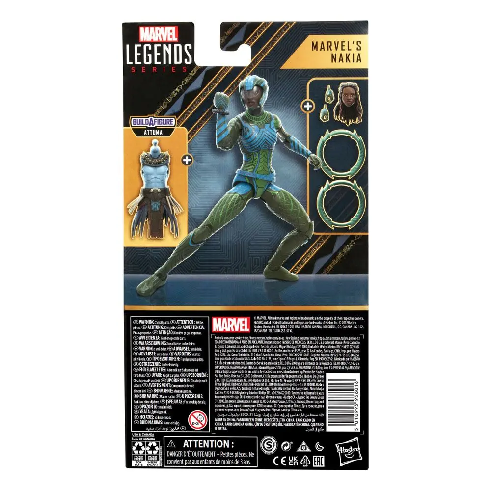 Black Panther: Wakanda Forever Marvel Legends Series Actionfigur Attuma BAF: Marvel's Nakia 15 cm termékfotó