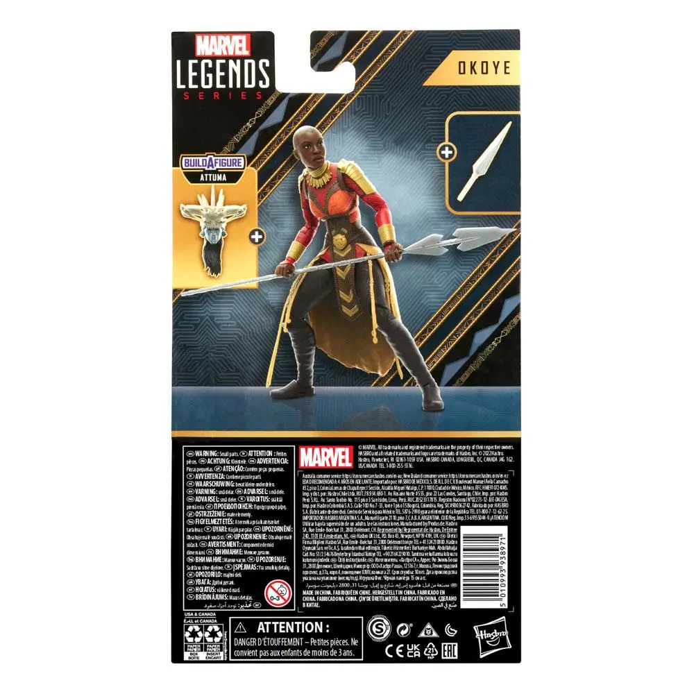 Black Panther: Wakanda Forever Marvel Legends Series Action Figur Attuma BAF: Okoye 15 cm Produktfoto