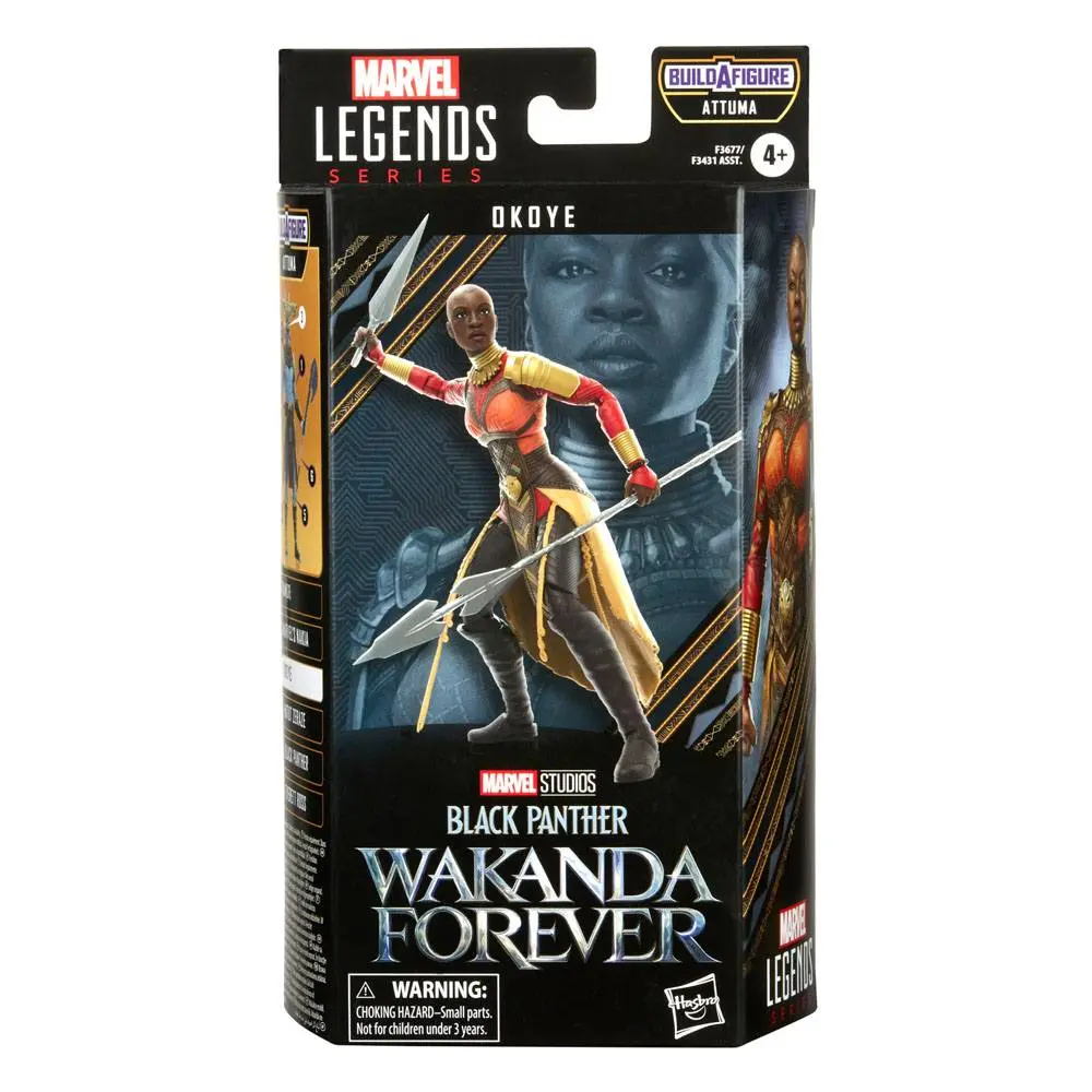Black Panther: Wakanda Forever Marvel Legends Series Action Figur Attuma BAF: Okoye 15 cm Produktfoto