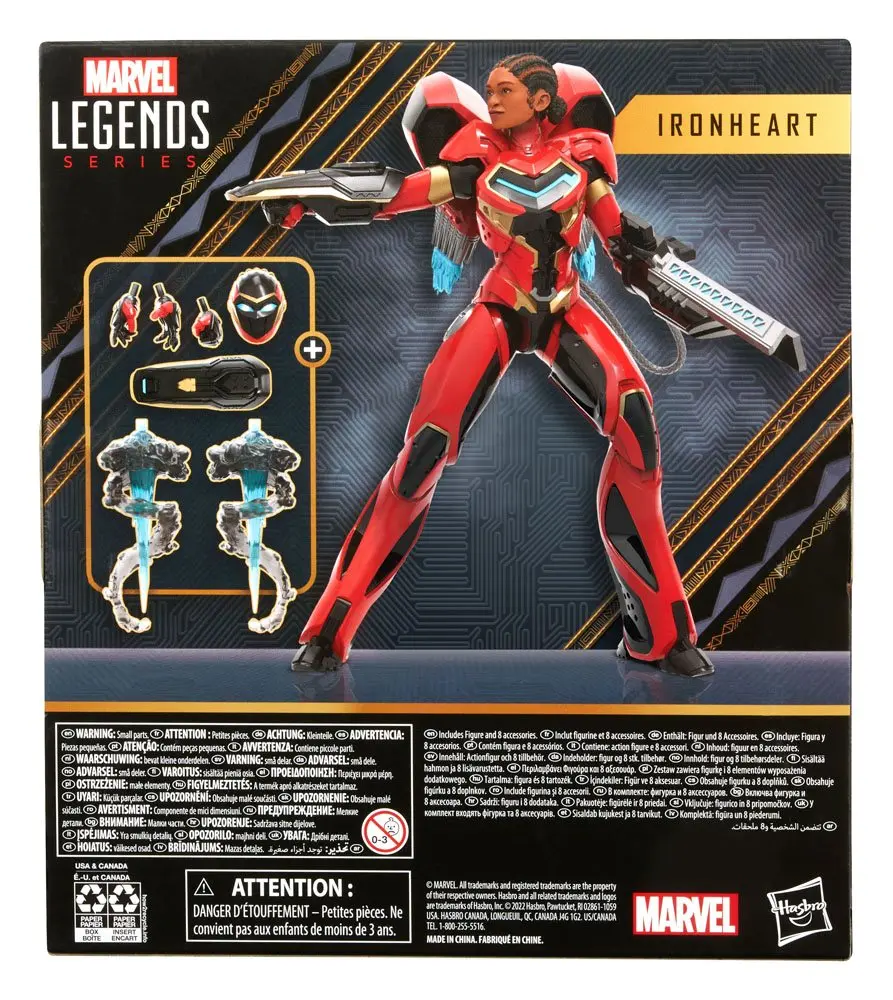 Black Panther: Wakanda Forever Marvel Legends Series Deluxe Actionfigur Ironheart 15 cm Produktfoto