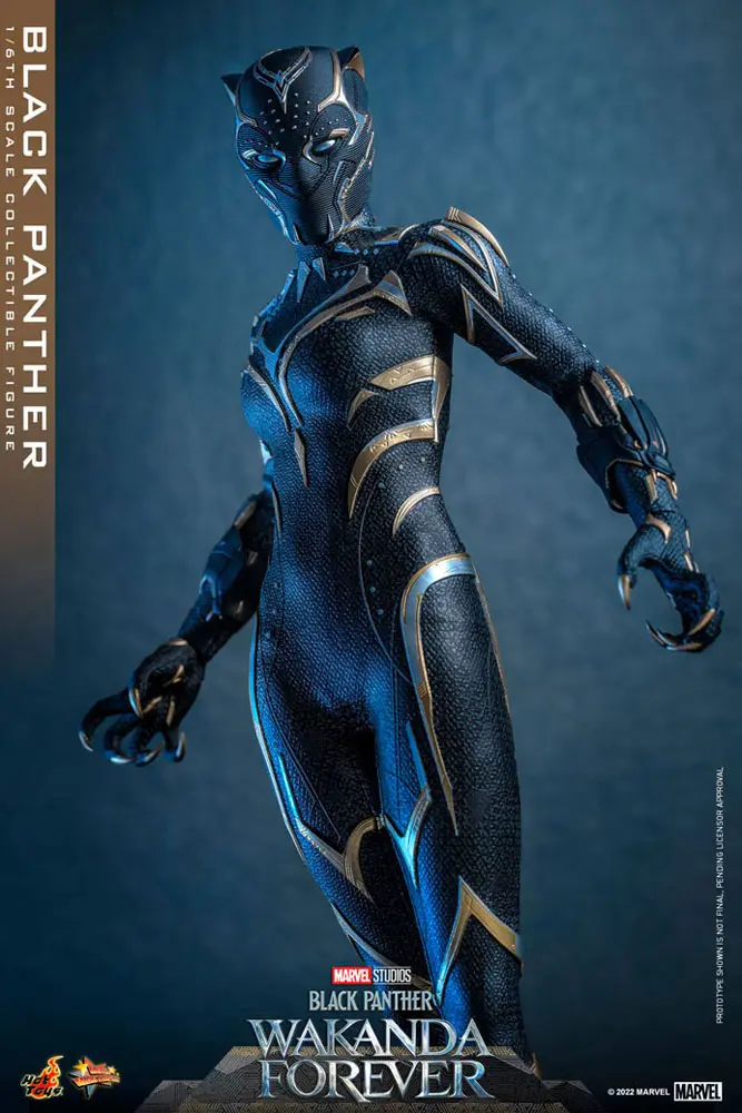 Black Panther: Wakanda Forever Movie Masterpiece Actionfigur 1/6 Black Panther 28 cm termékfotó