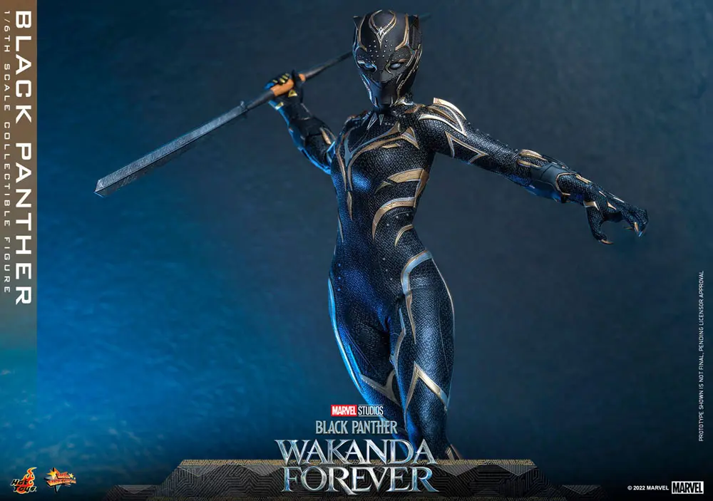 Black Panther: Wakanda Forever Movie Masterpiece Actionfigur 1/6 Black Panther 28 cm Produktfoto