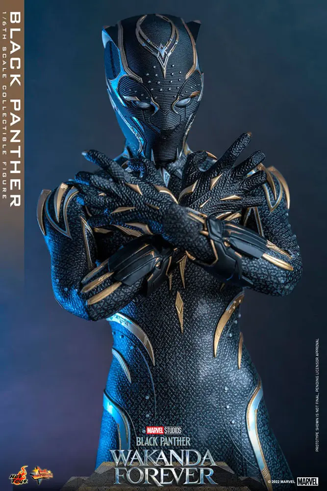 Black Panther: Wakanda Forever Movie Masterpiece Actionfigur 1/6 Black Panther 28 cm termékfotó