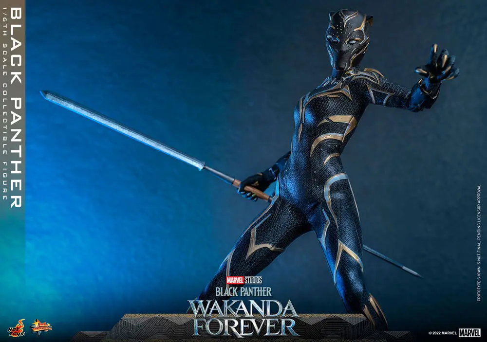 Black Panther: Wakanda Forever Movie Masterpiece Actionfigur 1/6 Black Panther 28 cm termékfotó
