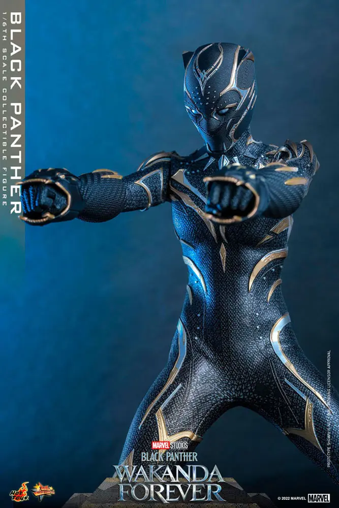 Black Panther: Wakanda Forever Movie Masterpiece Actionfigur 1/6 Black Panther 28 cm termékfotó