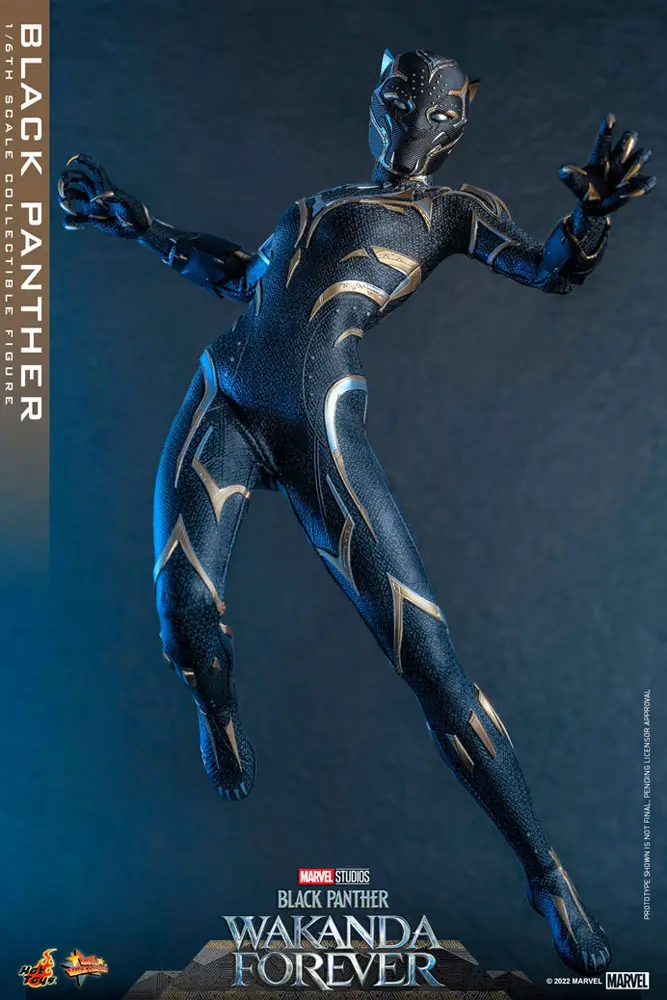 Black Panther: Wakanda Forever Movie Masterpiece Actionfigur 1/6 Black Panther 28 cm Produktfoto