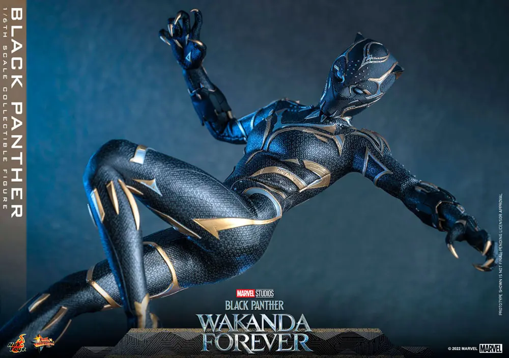 Black Panther: Wakanda Forever Movie Masterpiece Actionfigur 1/6 Black Panther 28 cm Produktfoto