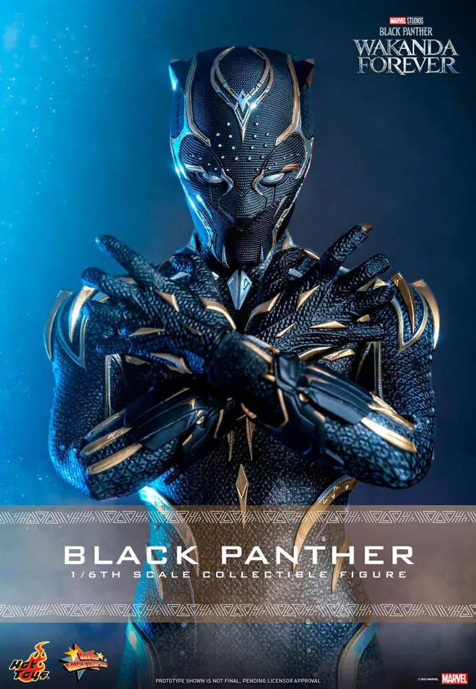 Black Panther: Wakanda Forever Movie Masterpiece Actionfigur 1/6 Black Panther 28 cm Produktfoto