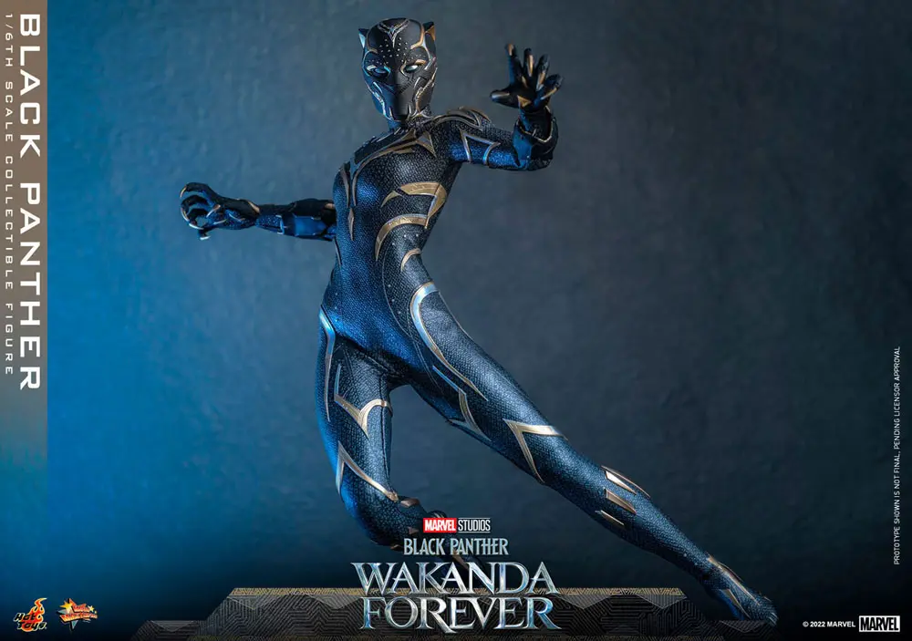 Black Panther: Wakanda Forever Movie Masterpiece Actionfigur 1/6 Black Panther 28 cm termékfotó