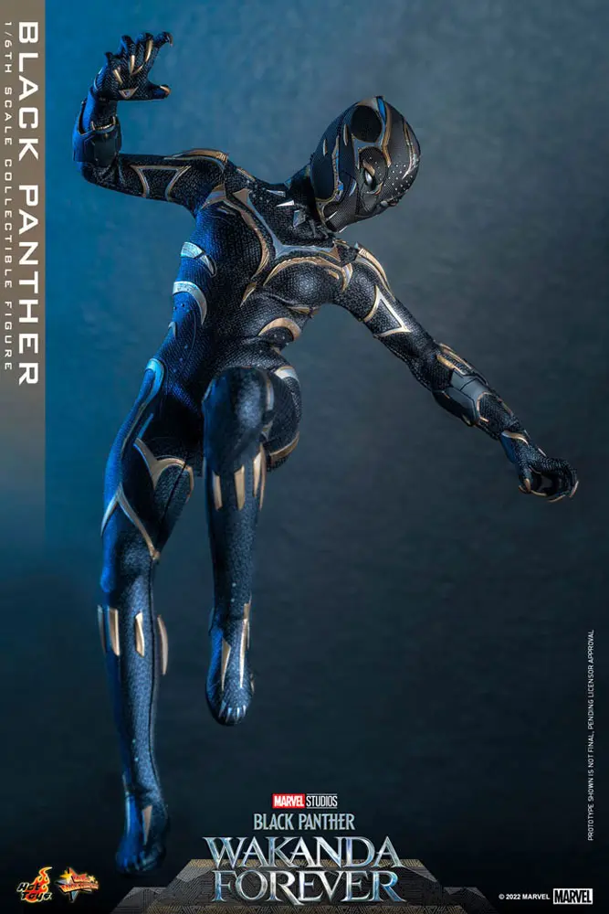 Black Panther: Wakanda Forever Movie Masterpiece Actionfigur 1/6 Black Panther 28 cm termékfotó