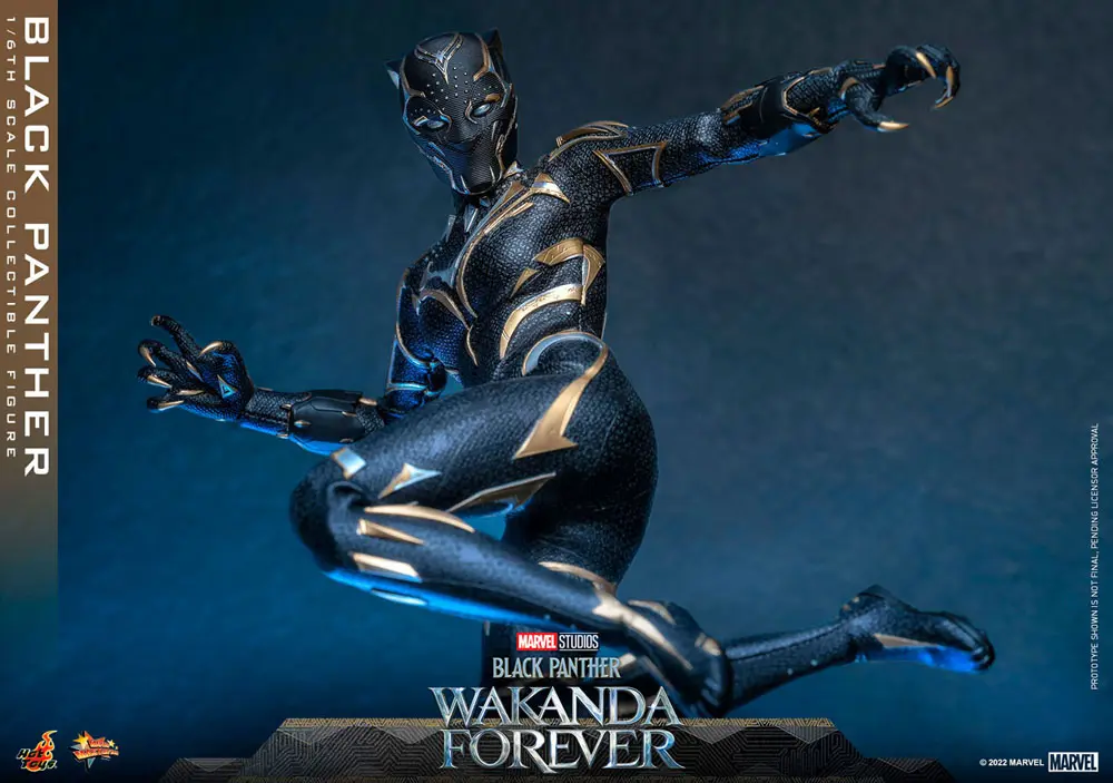 Black Panther: Wakanda Forever Movie Masterpiece Actionfigur 1/6 Black Panther 28 cm termékfotó