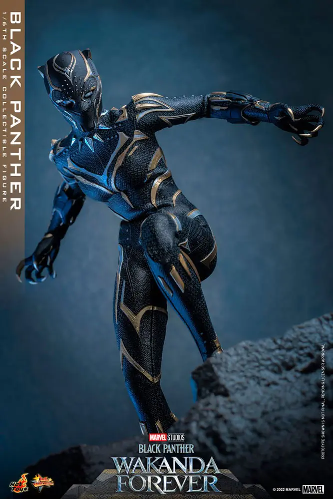 Black Panther: Wakanda Forever Movie Masterpiece Actionfigur 1/6 Black Panther 28 cm termékfotó