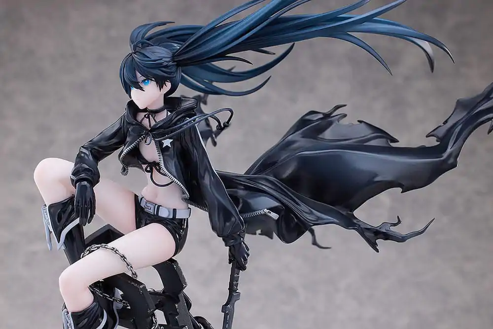 Black Rock Shooter PVC Statue 1/7 Black Rock Shooter: Pilot Edition Ver. 29 cm Produktfoto