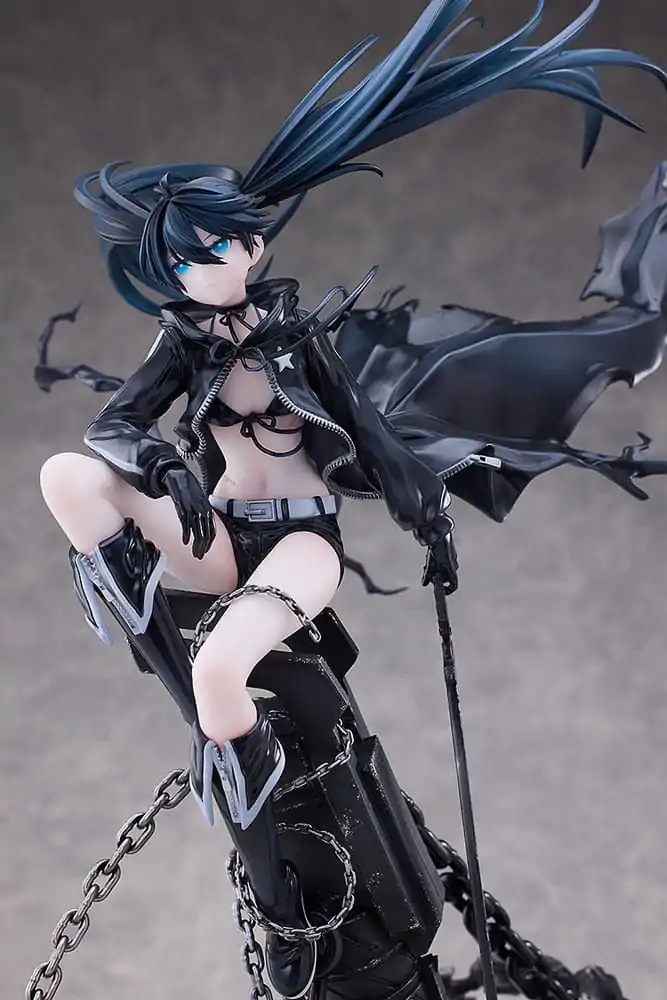 Black Rock Shooter PVC Statue 1/7 Black Rock Shooter: Pilot Edition Ver. 29 cm Produktfoto