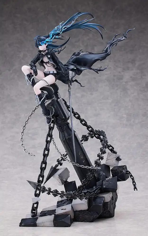 Black Rock Shooter PVC Statue 1/7 Black Rock Shooter: Pilot Edition Ver. 29 cm Produktfoto