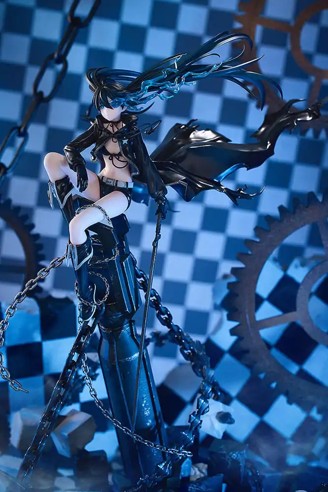 Black Rock Shooter PVC Statue 1/7 Black Rock Shooter: Pilot Edition Ver. 29 cm Produktfoto