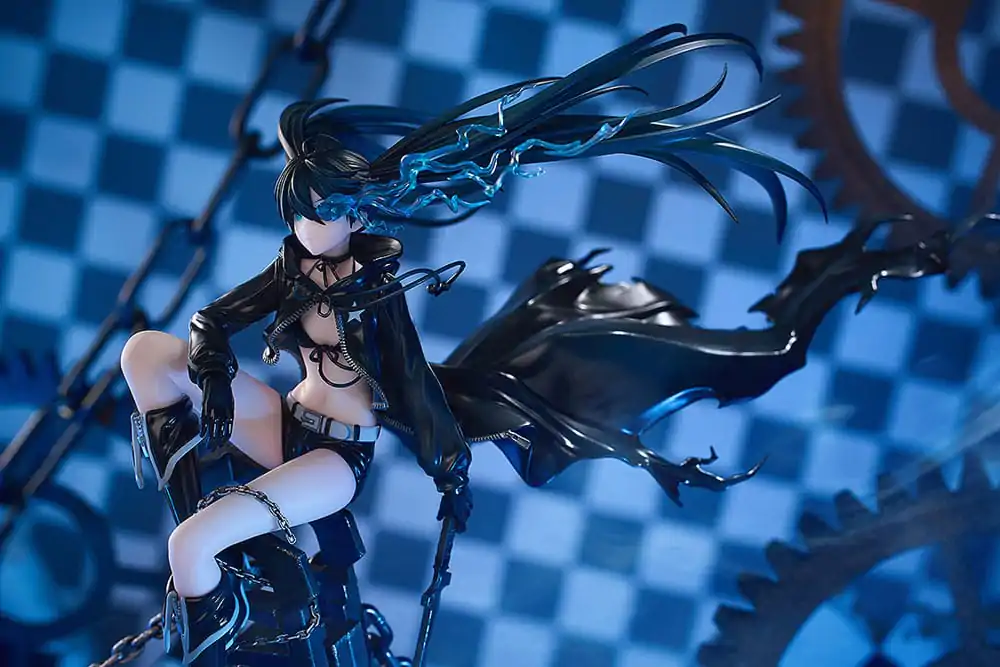 Black Rock Shooter PVC Statue 1/7 Black Rock Shooter: Pilot Edition Ver. 29 cm Produktfoto