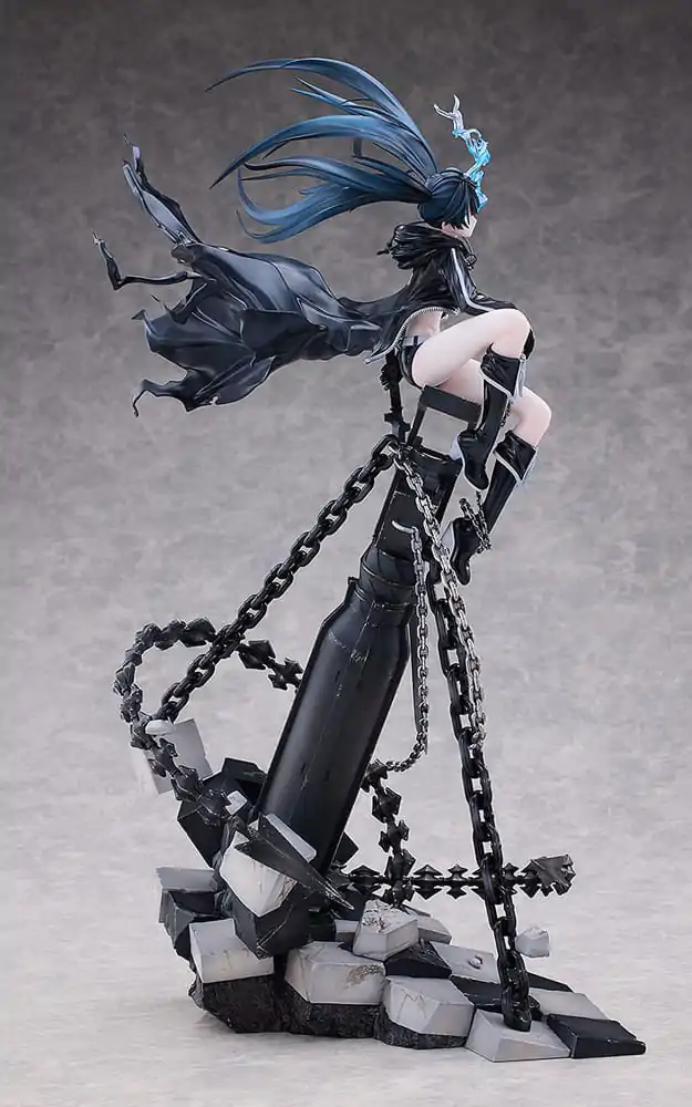 Black Rock Shooter PVC Statue 1/7 Black Rock Shooter: Pilot Edition Ver. 29 cm Produktfoto