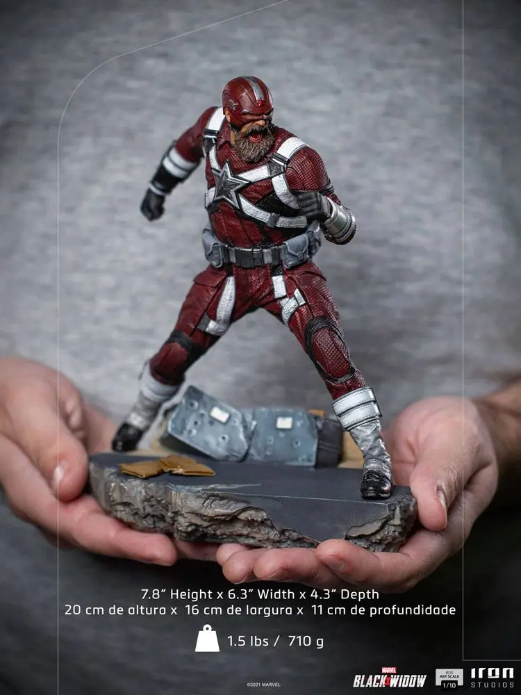 Black Widow BDS Art Scale Statue 1/10 Red Guardian 20 cm Produktfoto