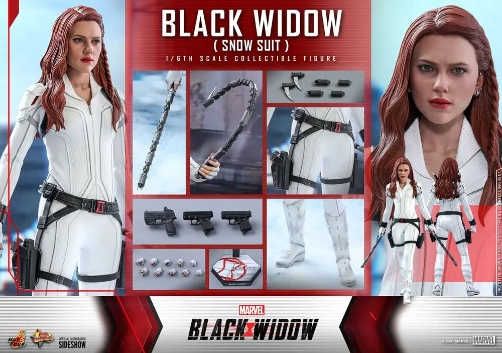 Black Widow Movie Masterpiece Actionfigur 1/6 Black Widow Snow Suit Version 28 cm Produktfoto