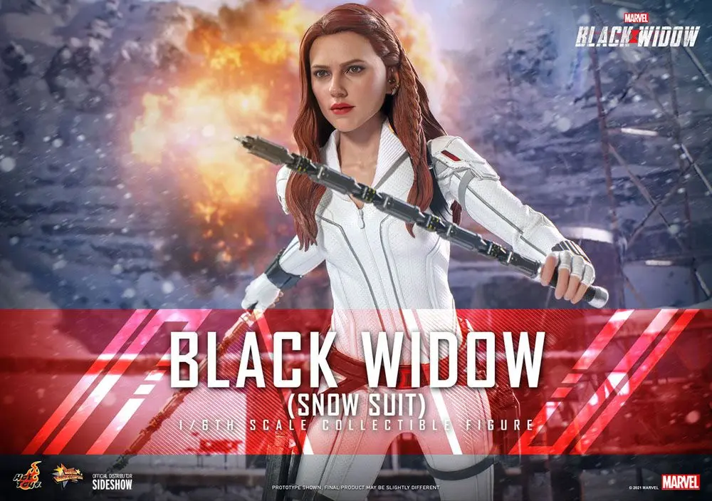 Black Widow Movie Masterpiece Actionfigur 1/6 Black Widow Snow Suit Version 28 cm Produktfoto