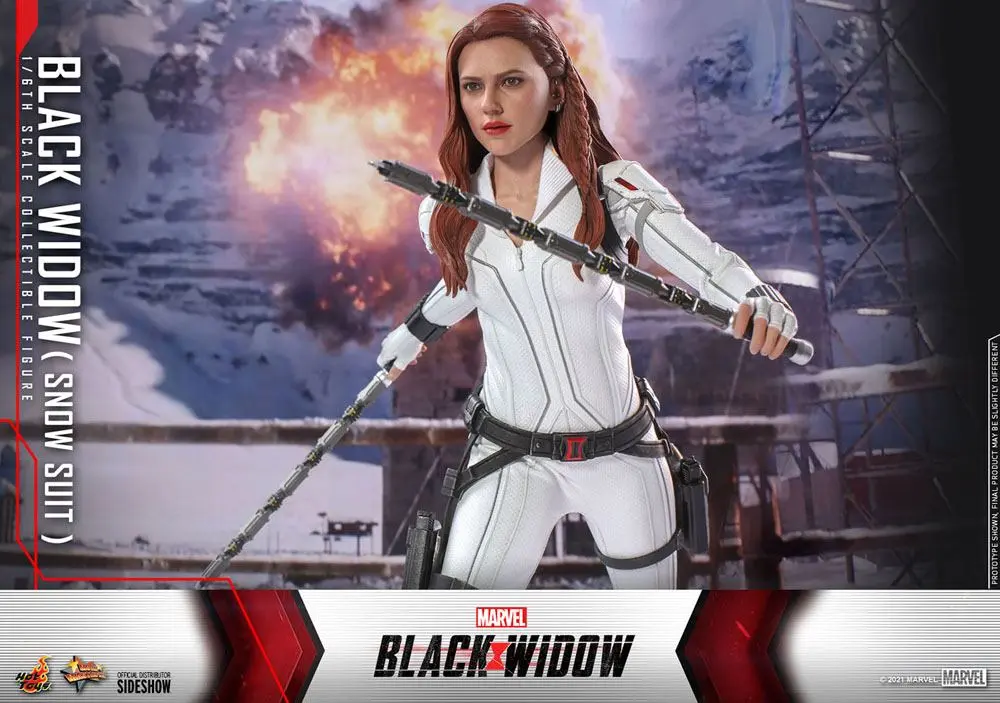 Black Widow Movie Masterpiece Actionfigur 1/6 Black Widow Snow Suit Version 28 cm Produktfoto