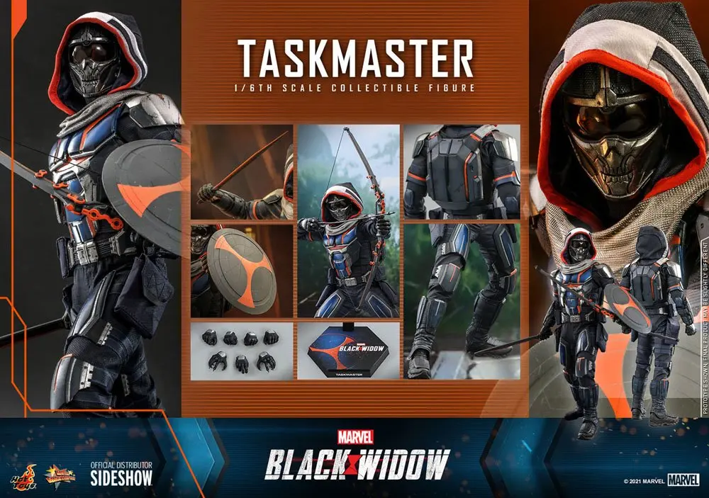 Black Widow Movie Masterpiece Actionfigur 1/6 Taskmaster 30 cm Produktfoto
