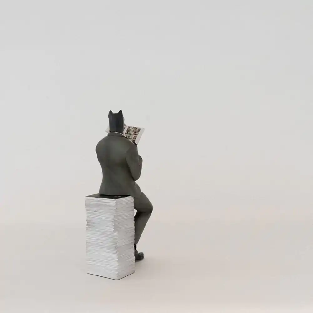 Blacksad: Blacksad on a Pile of Comics Figur Produktfoto
