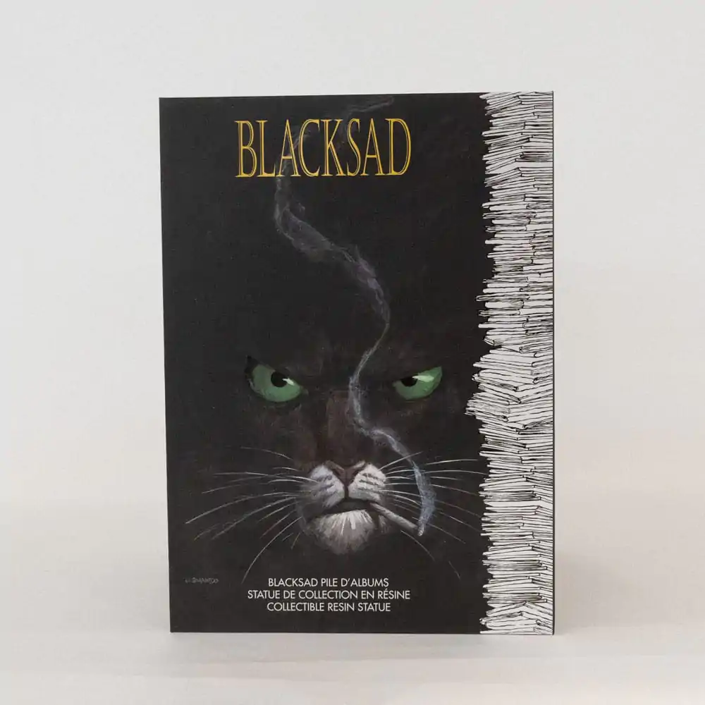 Blacksad: Blacksad on a Pile of Comics Figur Produktfoto